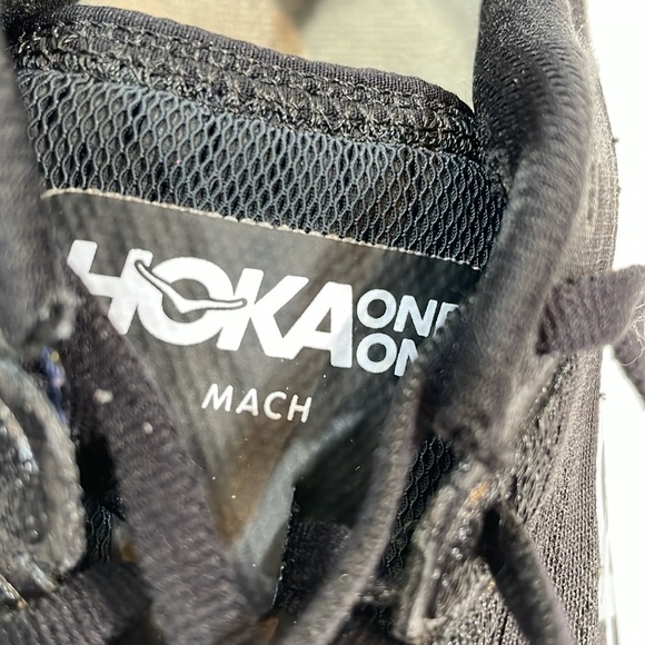 Hoka One One Mach ProFly Men’s Running Sneaker Size 10.5 Black White - Picture 11 of 12